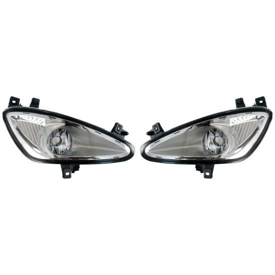 Фары противотуманные Мерседес Эс Класс Mercedes S-Class W221 (2005-2009) комплект 2 штуки левая и правая SAT высокое качество