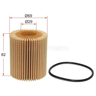 Фильтр масляный (картридж) LEXUS IS250,GS# 3GR-FE, 2-4,5GR-FSE, 2AD-FTV 03- SAT