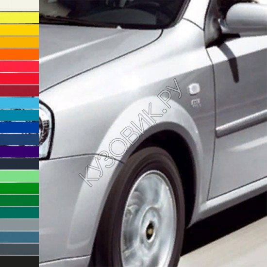 Крыло переднее левое в цвет кузова Chevrolet Lacetti (2004-2013) седан