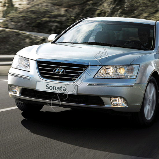 Бампер передний в цвет кузова Hyundai Sonata NF 5 (2008-2010) рестайлинг Бампер передний в цвет кузова Hyundai Sonata NF 5 (2008-2010) рестайлинг