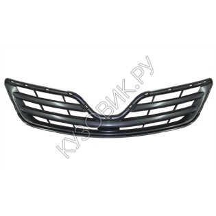 Решетка радиатора внешняя под хром молдинг Toyota Corolla E150 (2010-) рестайлинг