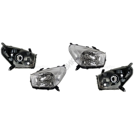 Фары Тойота Рав4 Toyota Rav4 2 XA20 (2000-2005) комплект 2 штуки левая и правая TYC высокое качество